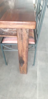 12 seater with chairs sleeper wood