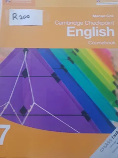 Cambridge Grade 7 maths and english books