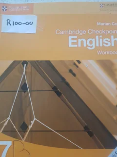 Cambridge Grade 7 maths and english books