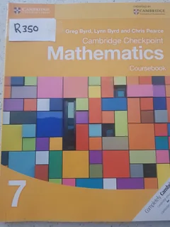 Cambridge Grade 7 maths and english books