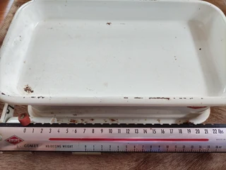 RARE  GERMAN CORMET  SLIDE KRUPS  KITCHEN  SCALE