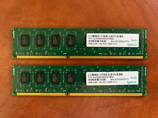 Apacer 2x 8gb Ddr3 1600mhz Ram Memory Modules