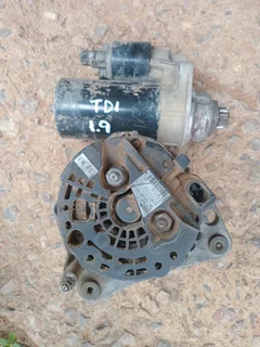 Mk4 tdi  alternator and starter