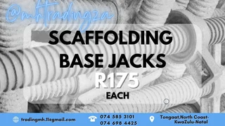 Scaffolding  Base Jacks