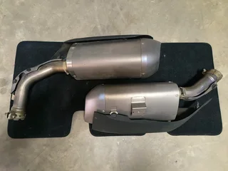 Yamaha R1 Big Bang Exhaust Tailpieces