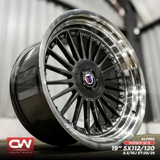 CONCEPT WHEELS NEW 19 5/112 RIMS IN STOCK SUITABKLE FOR VWMK5/6/7/AUDI AND MERCEDES