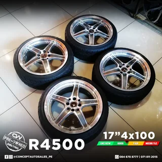 CONCEPT WHEELS WIDE VARIETY OF PRE OWNED/2ND HAND RIMS AND TYRES AVAILABLE