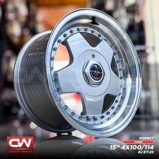 NEW 15&#34; RIMS 5 BAR DESIGN SUITBALE FOR VW GOLF, VW POLO, TOYOTA, FORD ETC