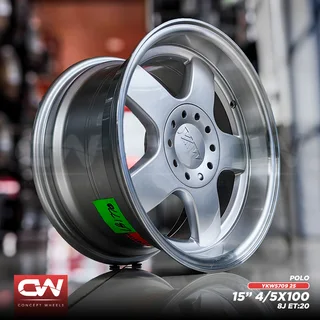 New 15" Rims 5 Bar Design Suitbale For Vw Golf, Vw Polo, Toyota, Ford Etc