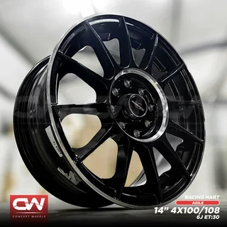 CONCEPTWHEELS  NEW 14&#34; ALLOY RIMS AVAILABLE  FOR FIESTA,SUZUKI SWIFT,NISSAN MICRA,CHEV SPARK