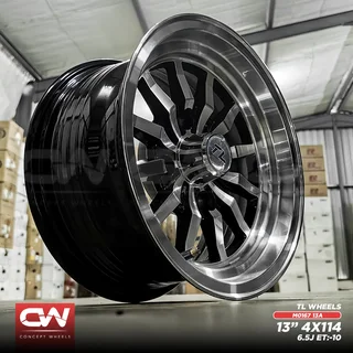 Concept Wheels 13 Inch Rims 4/100/114 For Nissan Champ And Golf 1,2,3 Etc