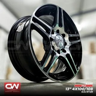 CONCEPT WHEELS 13 INCH NEW RIMS IN STOCK AVAILABLE FOR VW,OPEL,FORD,CHEV,NISSAN etc