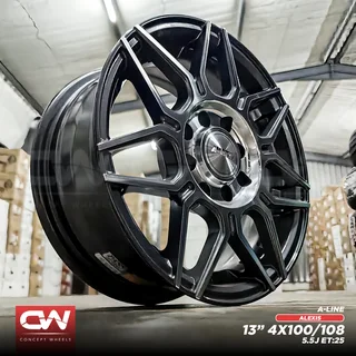 CONCEPT WHEELS 13 INCH NEW RIMS IN STOCK AVAILABLE FOR VW,OPEL,FORD,CHEV,NISSAN etc