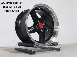 Concept Wheels 15 Inch Concave Reps Now In Stock For Vw , Honda ,polo , Nissan Etc