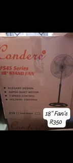 Condere 18&#39;s Fan