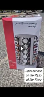 Spice Wrack 20 Jar &amp; 16 Jar
