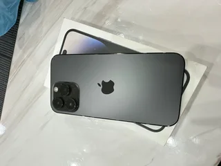 iPhone 14 Pro Max 256 gig black for sale negotiable