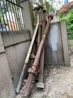 Cast iron columns and beams