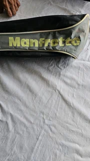 Manfrotto camera tripod hardly used.