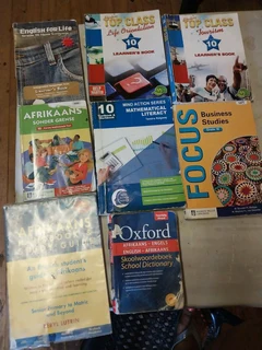 Textbooks for sale