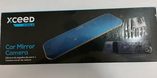 Car DashCam with Rearview Cam and Chromatic Rearview Mirror