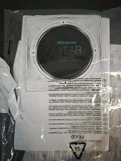 Hisense Eco Front Loader 9kg 3 month old