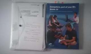 Great deal! Buy 2 get free extra.Used like new grades 8,9,10,11,12 textbook, notes and past papers.