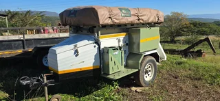 Camping Trailer With Tent