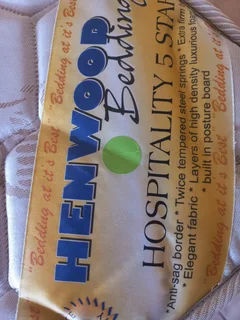 Henwood Hospitality 5 star queen bed used in hotels