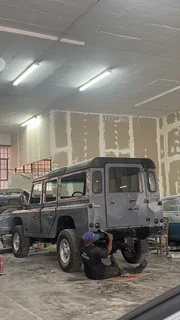 1996 Land Rover Defender SUV.