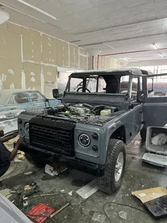 1996 Land Rover Defender SUV.