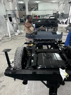 1996 Land Rover Defender SUV.