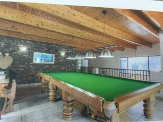 Full Length Solid Oak Snooker Table