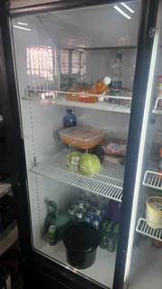 Double door beverage cooler fridge 920 litre