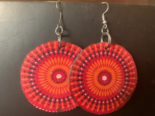 Wooden earrings