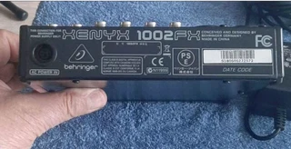 Audio mixer, xenyx 1202fx and 1002fx,