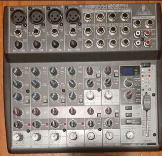 Audio mixer, xenyx 1202fx and 1002fx,