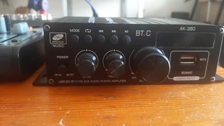 AK-380 Amplifier. Telecaster,Stratocaster, Sigma,Takamine, Vox Valvetronix