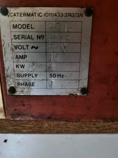 Rotisserie in working order. In Raisethrope Pietermaritzburg .R 10 000 onco.