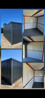 Steel brand new storage. Can make a room. Use it for what u want.(Man Cave). Watspp me on 061 402 44
