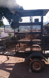Mobile Chicken Cage