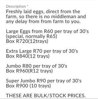 Farm Fresh Eggs