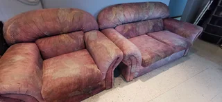 2 Seater Couch &amp; 1 Seater Comfort Chair