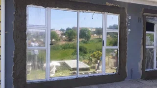 Aluminum doors windows