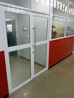 Aluminum doors windows