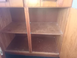 Solid wood cupboard