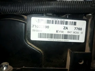 Bmw f30 320d face-lift B47 engine