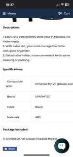 PlayStation VR Sparkfox Stand/Holder