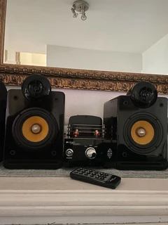 Glass Acoustics Valve/Tube Micro Hifi System