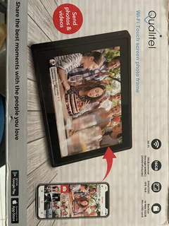 Qualitel Smart WiFi Touch Screen Photo Frame